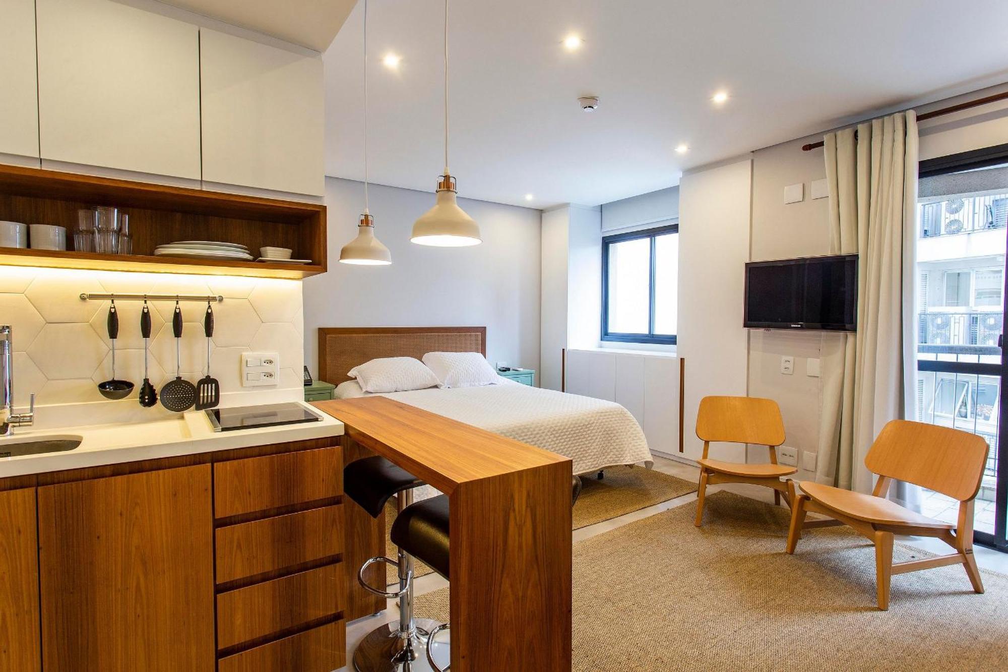 Jeronimo Da Veiga Apartment เซาเปาโล ภายนอก รูปภาพ